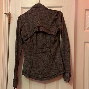 Lululemon define jacket heathered black